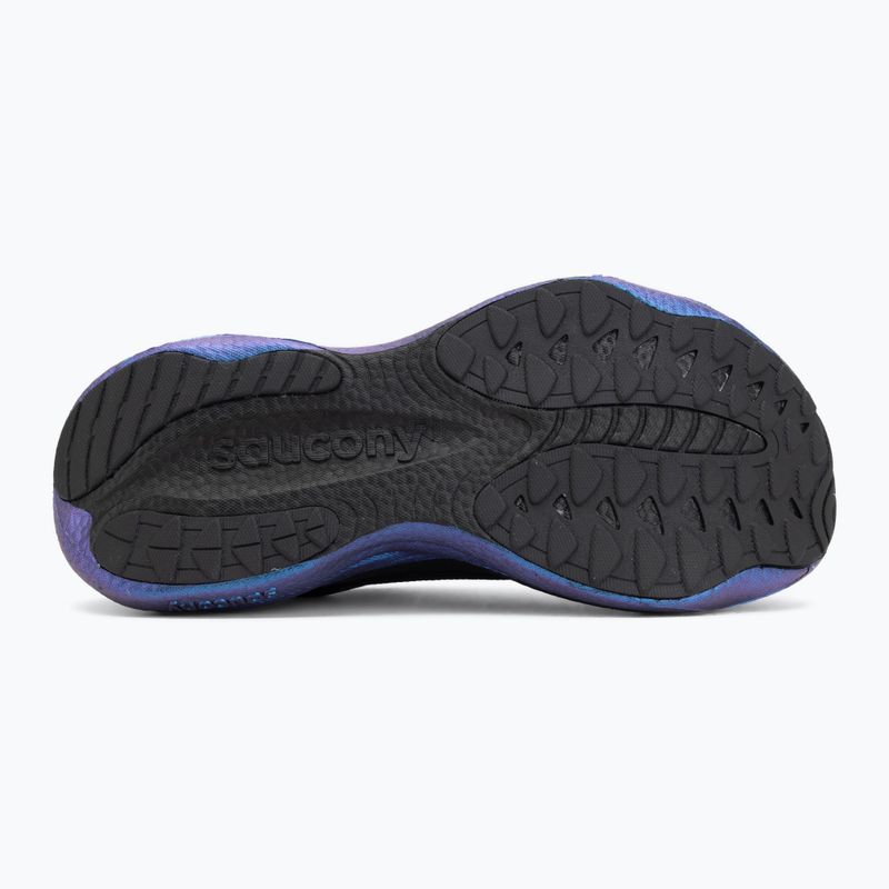 Men's running shoes Saucony Ride 19 black/nightsky 4