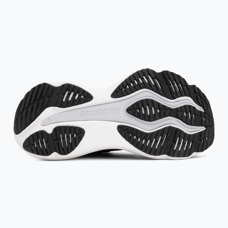 Women's running shoes Saucony Hurricane 26 black/silver 4