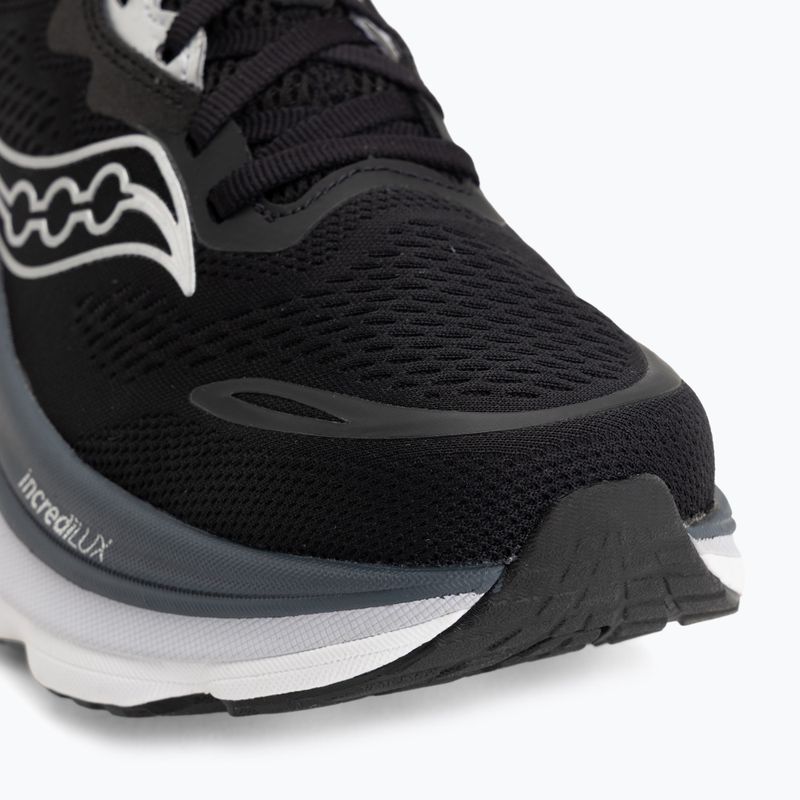 Women's running shoes Saucony Hurricane 26 black/silver 7