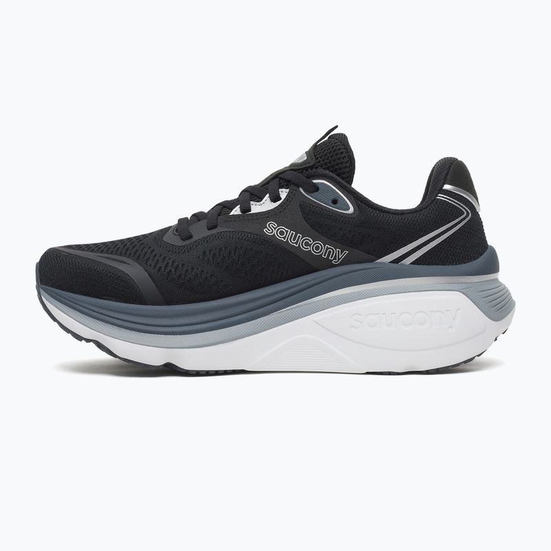 Women's running shoes Saucony Hurricane 26 black/silver 2