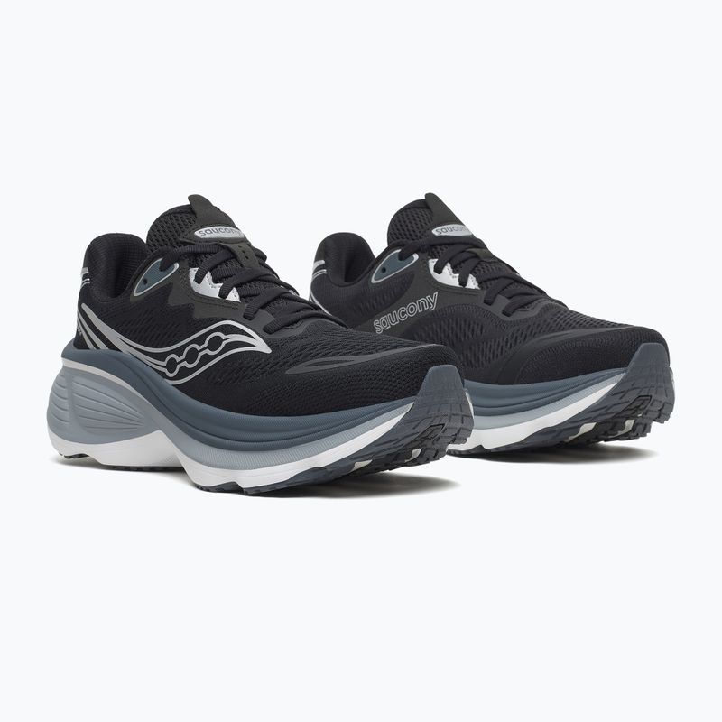 Women's running shoes Saucony Hurricane 26 black/silver 3