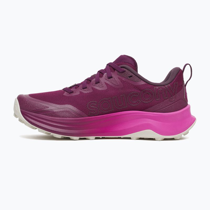 Women's running shoes Saucony Peregrine 16 plum/mulberry 2