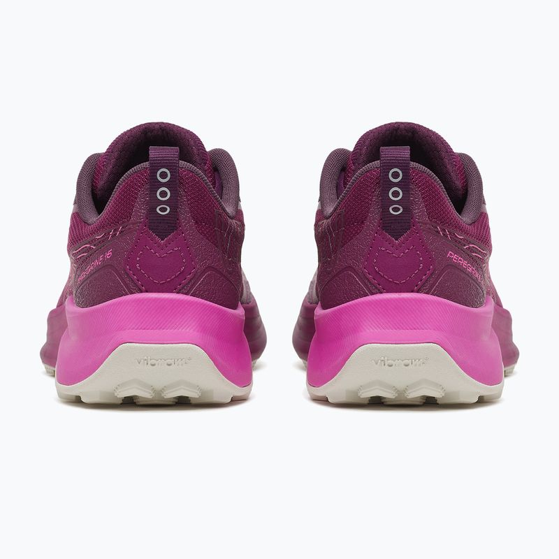 Women's running shoes Saucony Peregrine 16 plum/mulberry 4