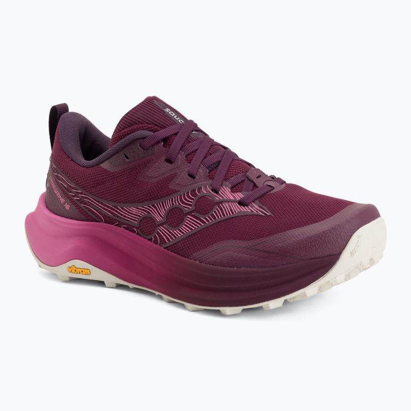 Women's running shoes Saucony Peregrine 16 plum/mulberry