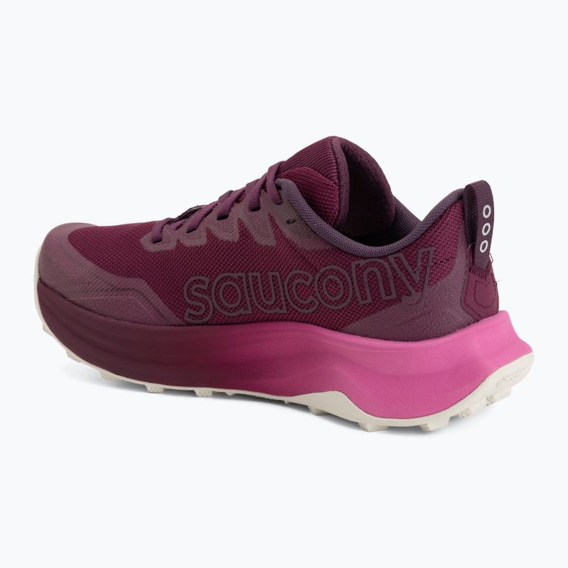 Women's running shoes Saucony Peregrine 16 plum/mulberry 3