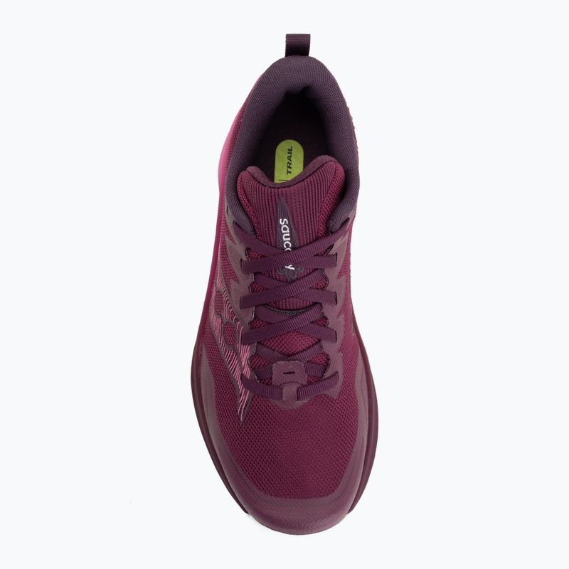Women's running shoes Saucony Peregrine 16 plum/mulberry 5