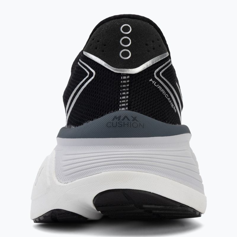 Men's running shoes Saucony Hurricane 26 black/silver 6