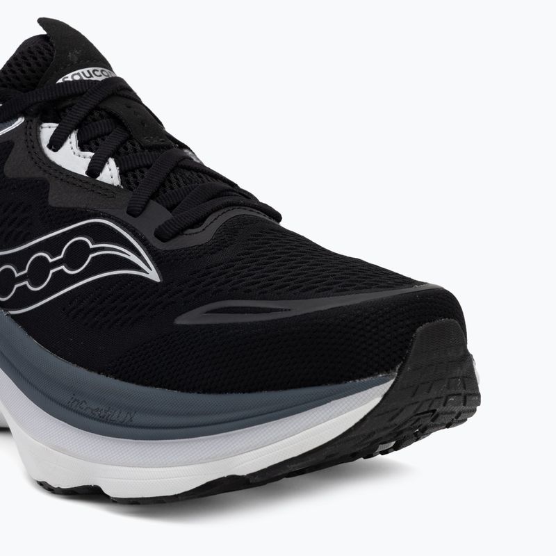 Men's running shoes Saucony Hurricane 26 black/silver 7