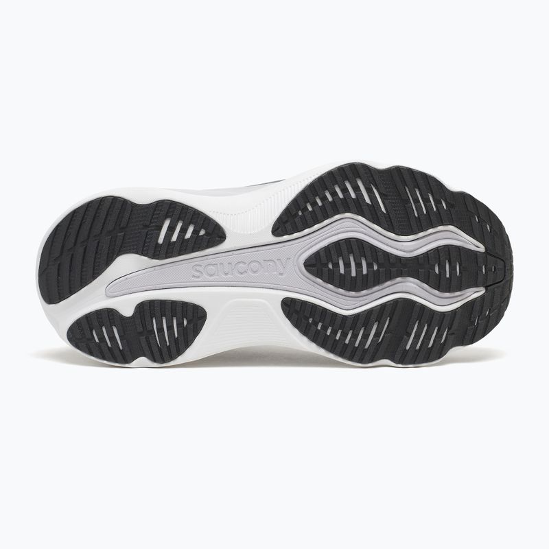 Men's running shoes Saucony Hurricane 26 black/silver 5