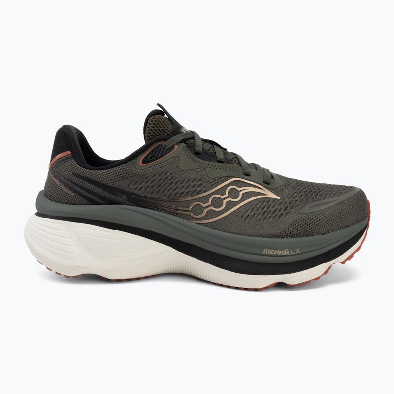 Men's running shoes Saucony Hurricane 26 fatigue/black 2