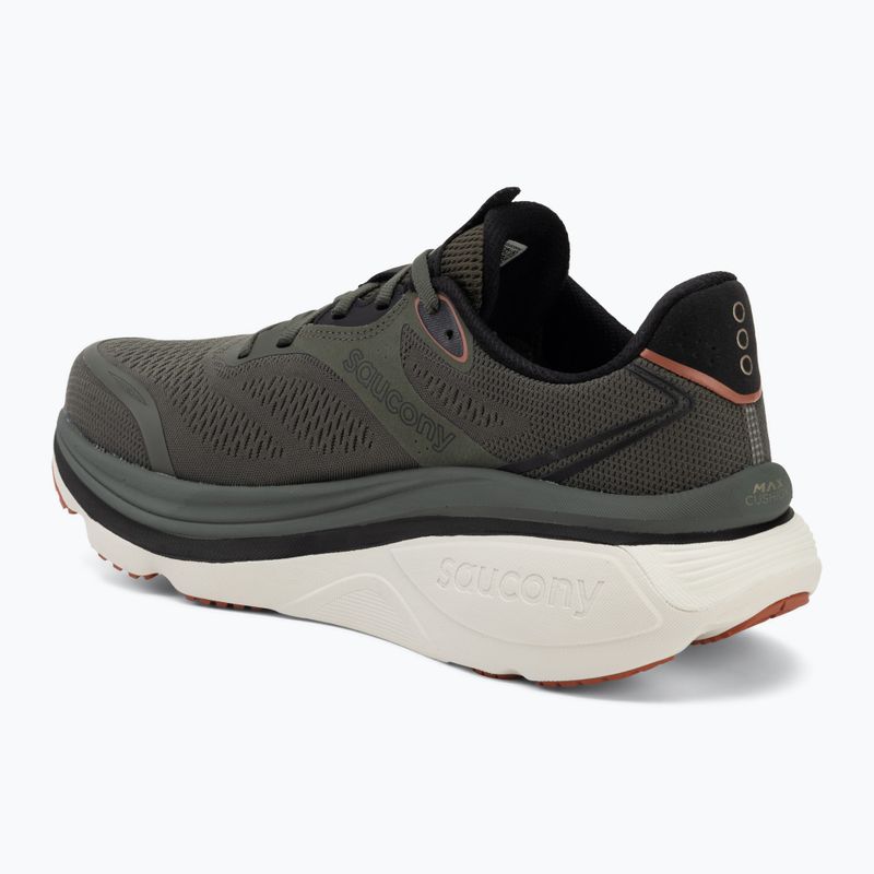 Men's running shoes Saucony Hurricane 26 fatigue/black 3