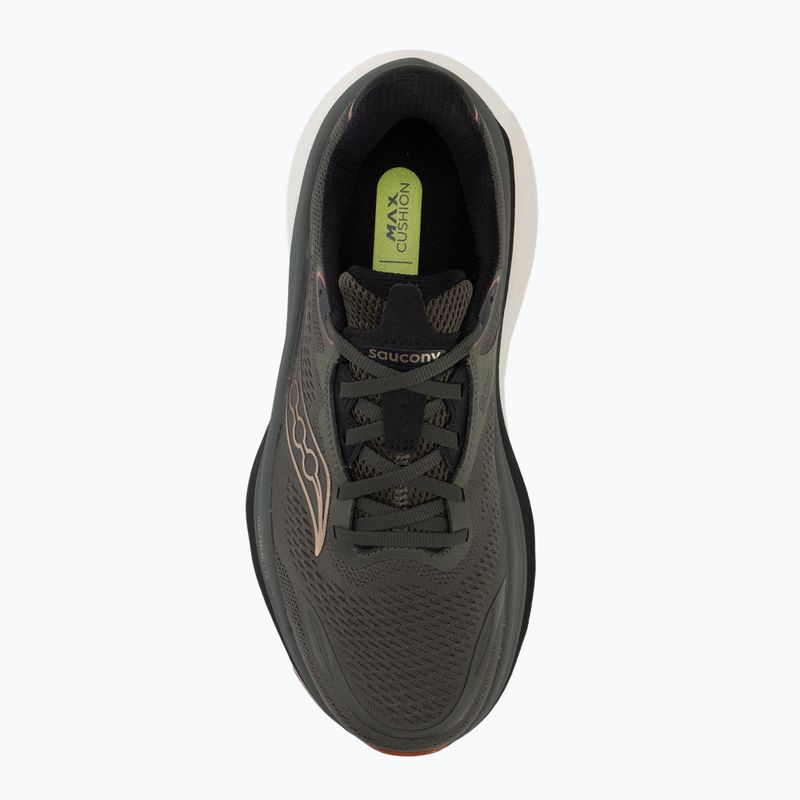 Men's running shoes Saucony Hurricane 26 fatigue/black 5