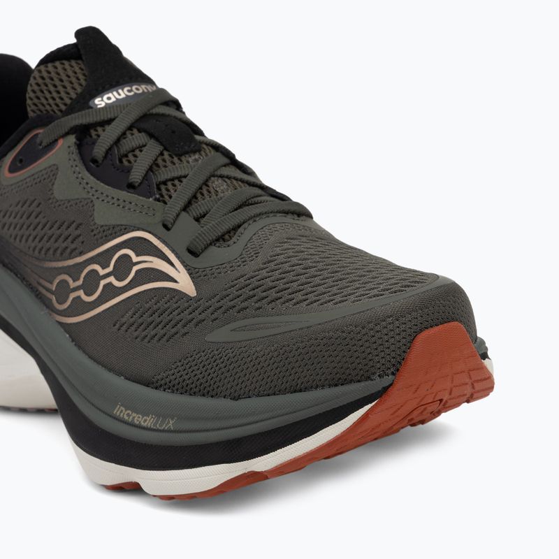 Men's running shoes Saucony Hurricane 26 fatigue/black 7