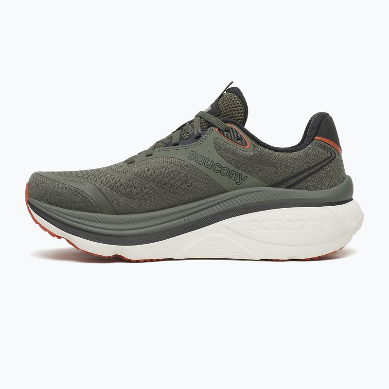 Men's running shoes Saucony Hurricane 26 fatigue/black 2