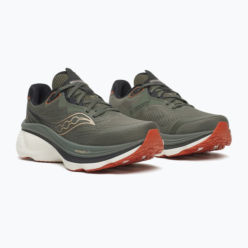 Men's running shoes Saucony Hurricane 26 fatigue/black 3