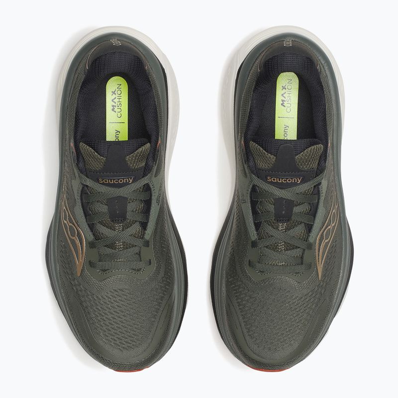 Men's running shoes Saucony Hurricane 26 fatigue/black 6