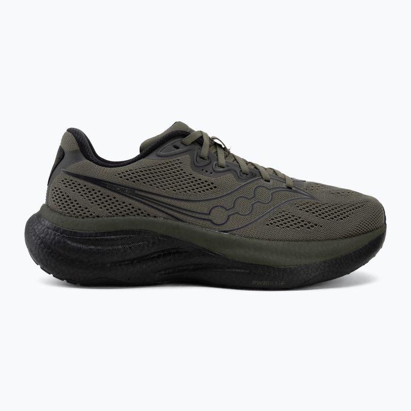 Men's running shoes Saucony Ride 19 fatigue/black 2
