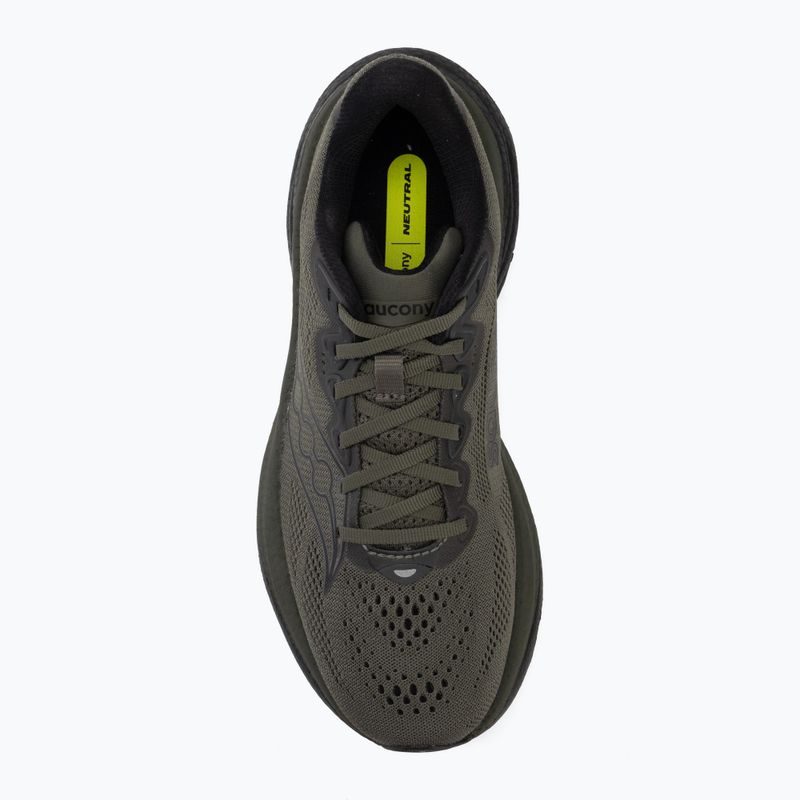 Men's running shoes Saucony Ride 19 fatigue/black 5