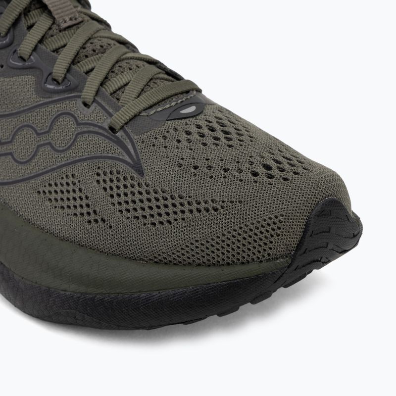 Men's running shoes Saucony Ride 19 fatigue/black 7