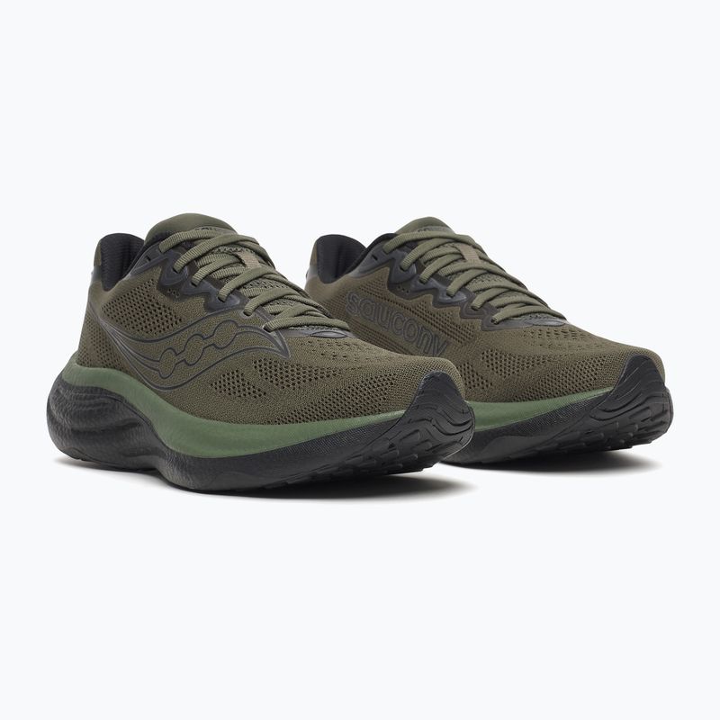 Men's running shoes Saucony Ride 19 fatigue/black 3