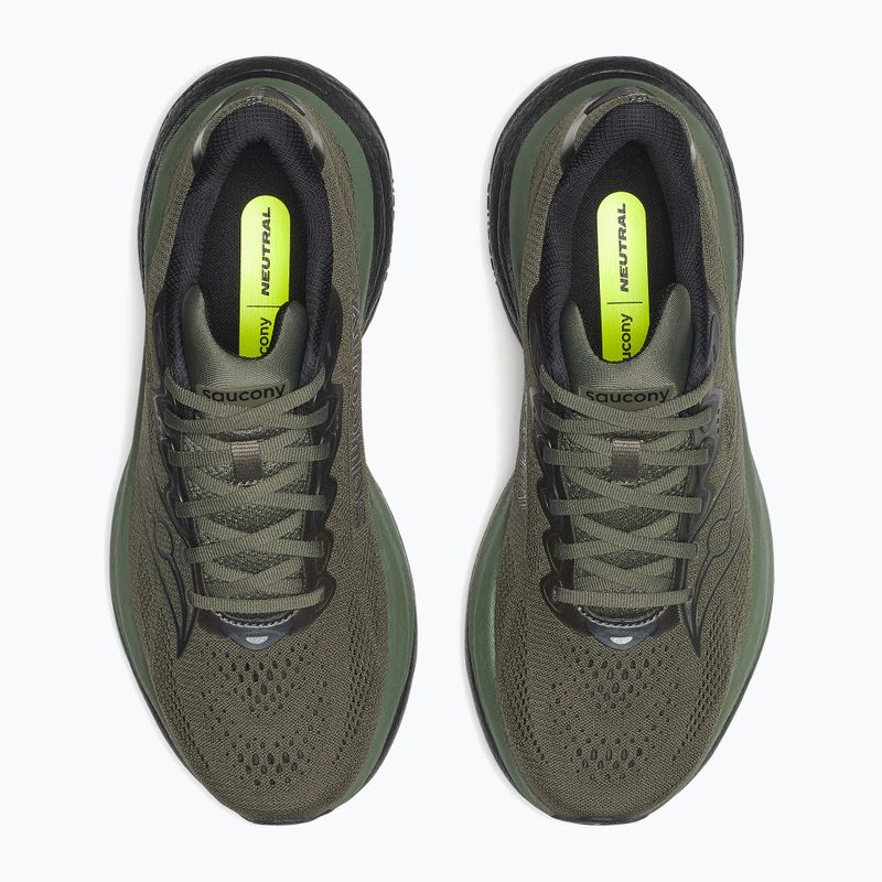Men's running shoes Saucony Ride 19 fatigue/black 6