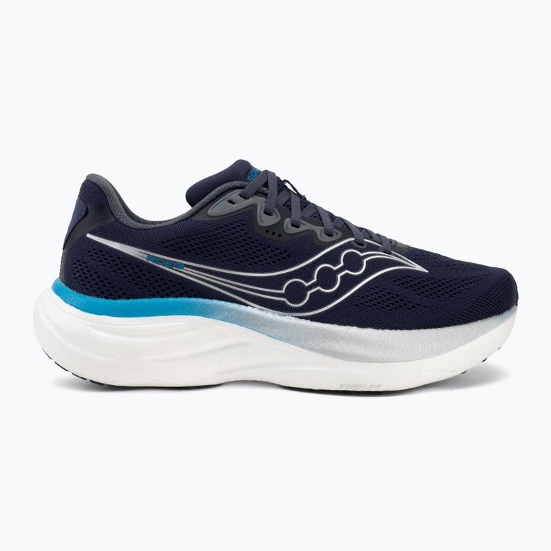 Men's running shoes Saucony Ride 19 naval/cobalt 2