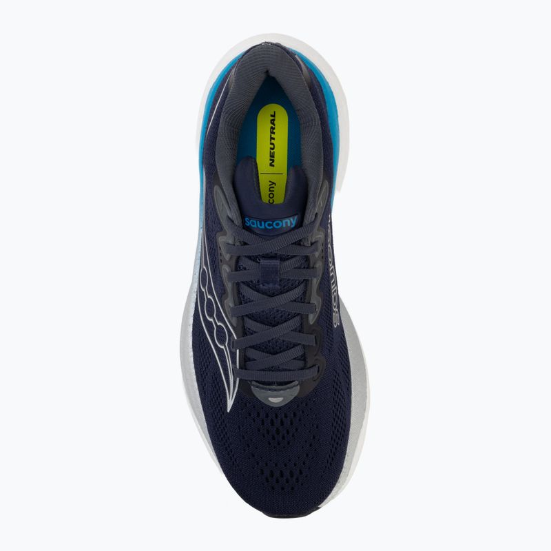 Men's running shoes Saucony Ride 19 naval/cobalt 5