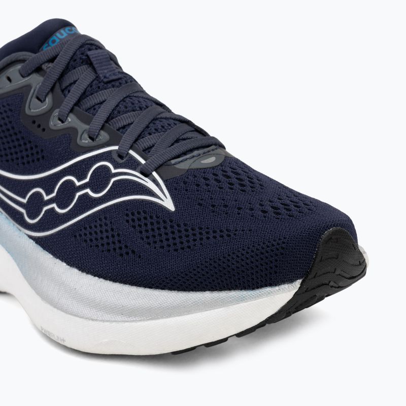 Men's running shoes Saucony Ride 19 naval/cobalt 7