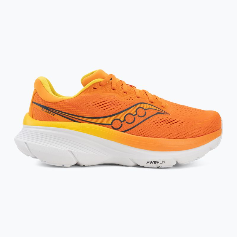 Men's running shoes Saucony Guide 19 fuego/cyber 2