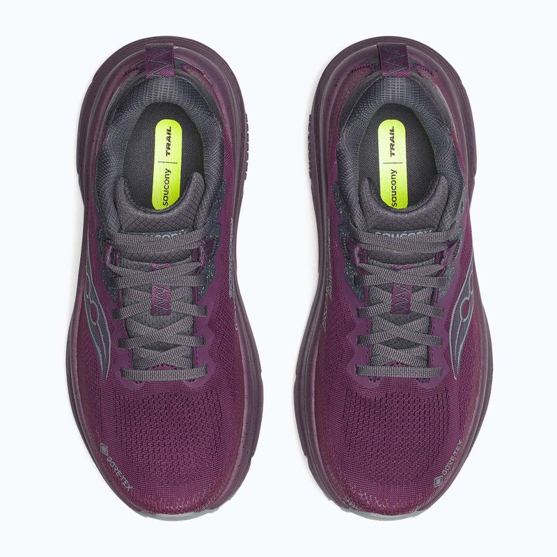 Women's running shoes Saucony Guide Tr Gtx eggplant 6