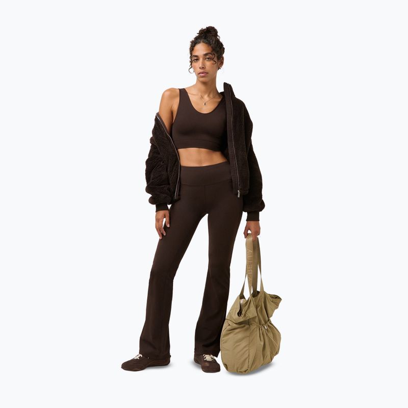 Training bra Sweaty Betty Stamina Seamless Scoop espresso brown 2
