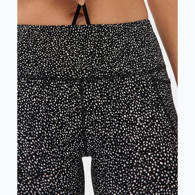 Women's training leggings Sweaty Betty Power Workout 7/8 black micro dot print 4