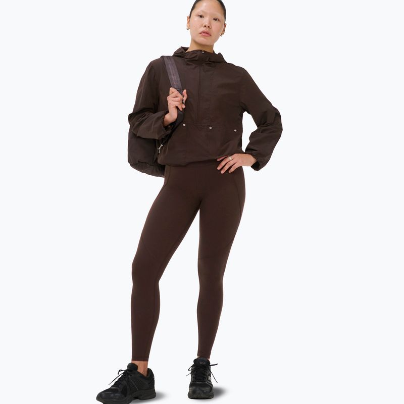 Women's training leggings Sweaty Betty Power Workout 7/8 espresso brown 2