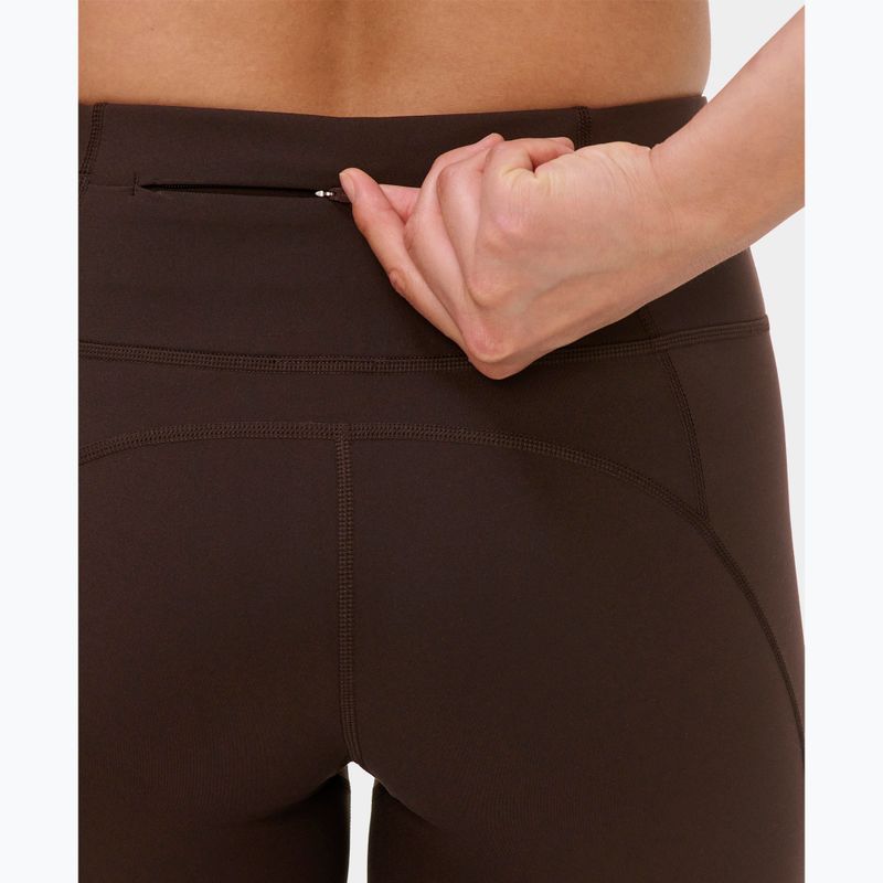 Women's training leggings Sweaty Betty Power Workout 7/8 espresso brown 7