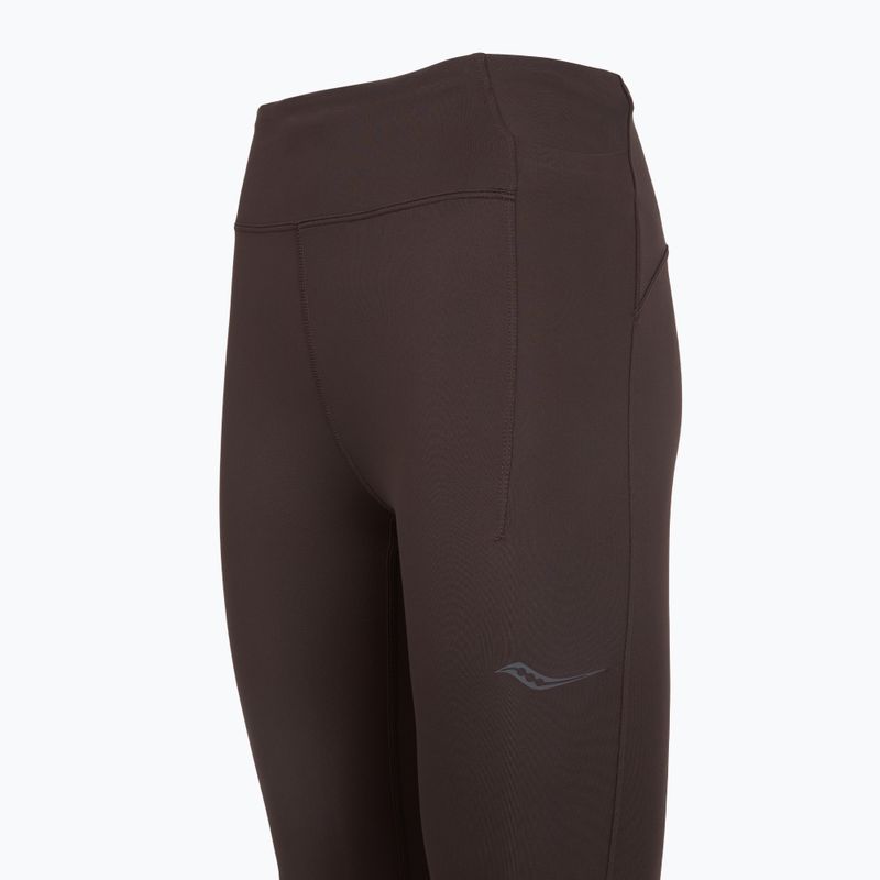 Women's running leggings Saucony Fortify 7/8 torte 3