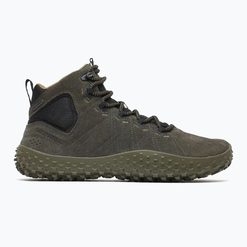 Men's barefoot shoes Merrell Wrapt Mid WP beluga 2
