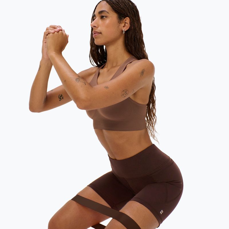 Women's shorts Sweaty Betty Power Biker 6" Espresso Brown 4