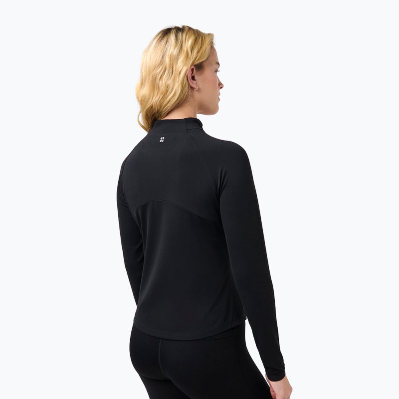 Women's sweatshirt Sweaty Betty Ultimate Studio Zip Up black 3
