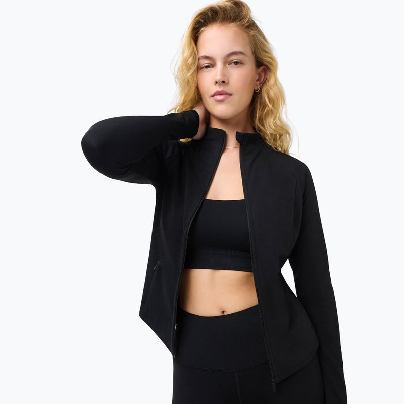 Women's sweatshirt Sweaty Betty Ultimate Studio Zip Up black 4