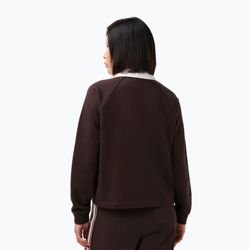 Women's sweatshirt Sweaty Betty Revive Rugby espresso brown 3