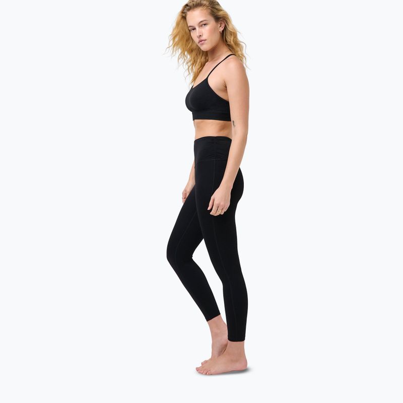 Women's training leggings Sweaty Betty Ultimate Studio 7/8 Ruched black 2