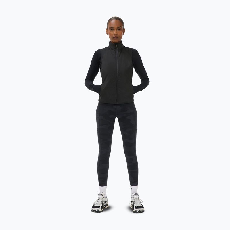 Women's training leggings Sweaty Betty Power Piping Workout 7/8 ultra black camo print 2