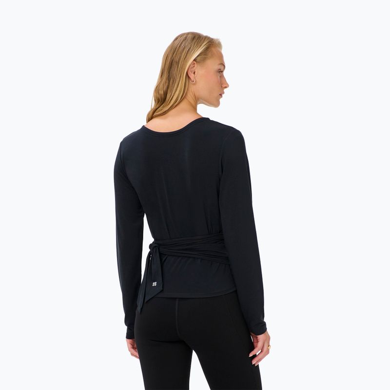 Women's longsleeve Sweaty Betty Soft Flow Studio Wear Your Way black 3