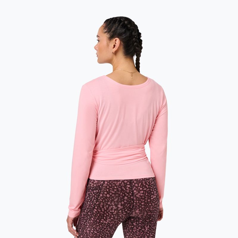 Women's longsleeve Sweaty Betty Soft Flow Studio Wear Your Way deco pink 3