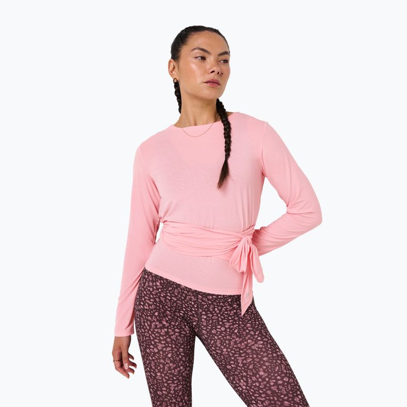Women's longsleeve Sweaty Betty Soft Flow Studio Wear Your Way deco pink 4