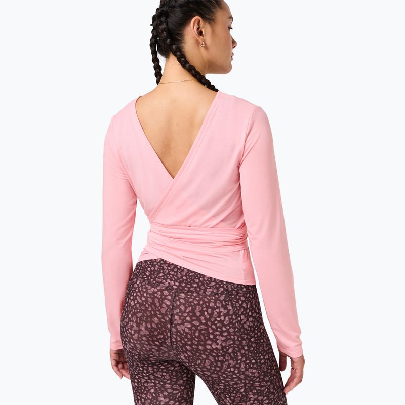 Women's longsleeve Sweaty Betty Soft Flow Studio Wear Your Way deco pink 5