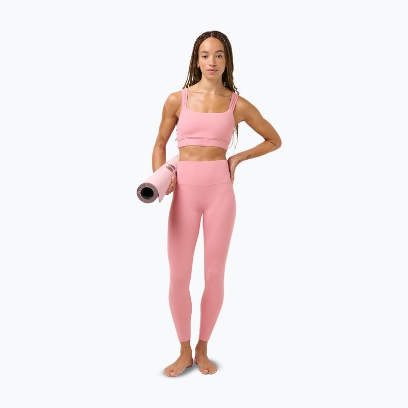 Training bra Sweaty Betty Ultimate Studio Ruched dark deco pink 2