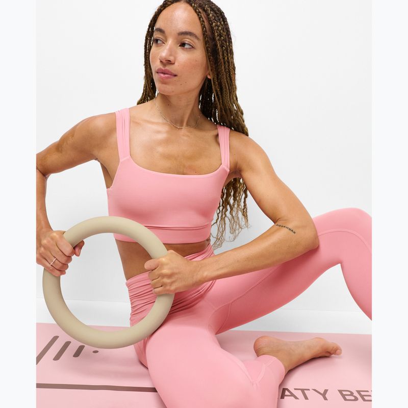 Training bra Sweaty Betty Ultimate Studio Ruched dark deco pink 5