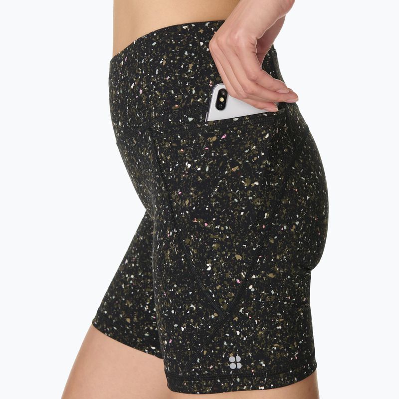 Women's training shorts Sweaty Betty Power 6" Biker green 4