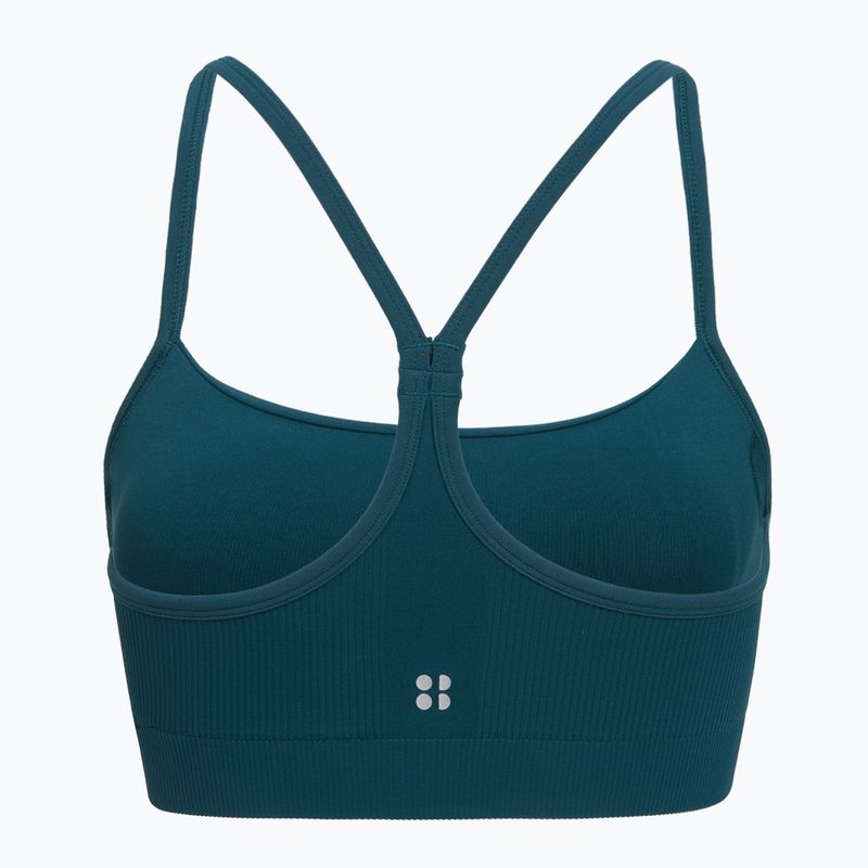 Training bra Sweaty Betty Sprint Rest Seamless Yoga green 8